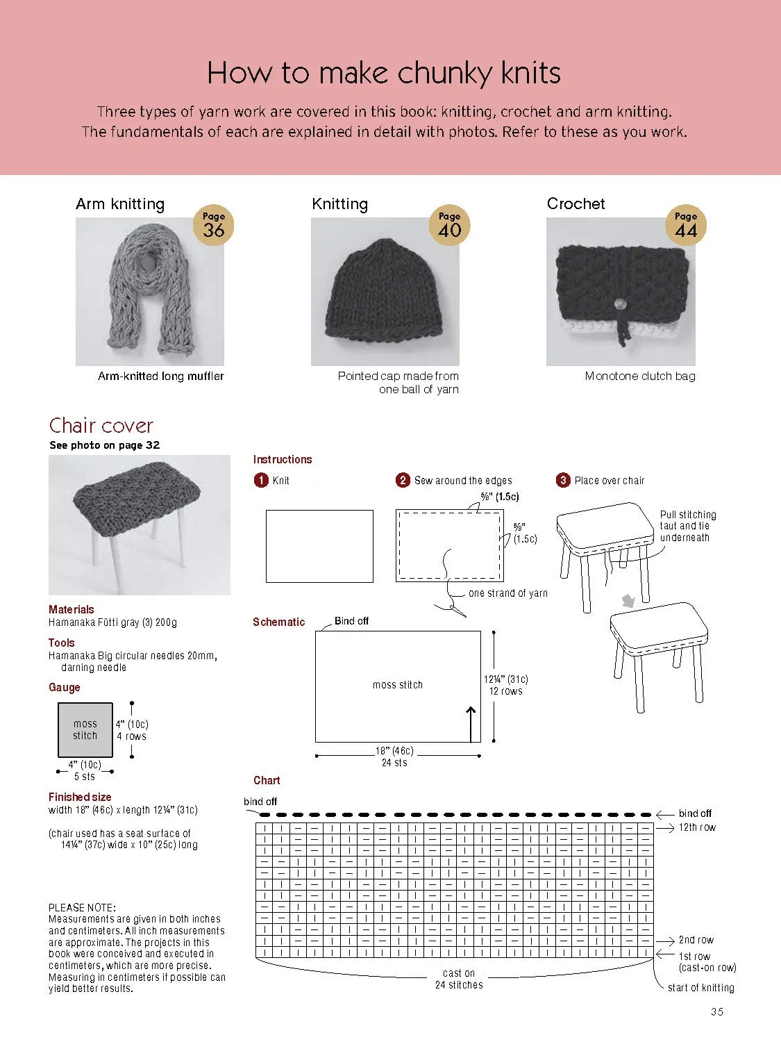Chic & Simple Chunky Knits: Make Elegant Scarves, Bags, Caps, Blankets and More!