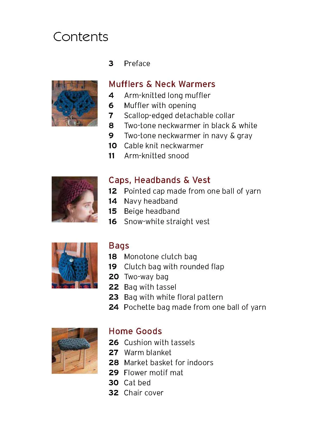 Chic & Simple Chunky Knits: Make Elegant Scarves, Bags, Caps, Blankets and More!